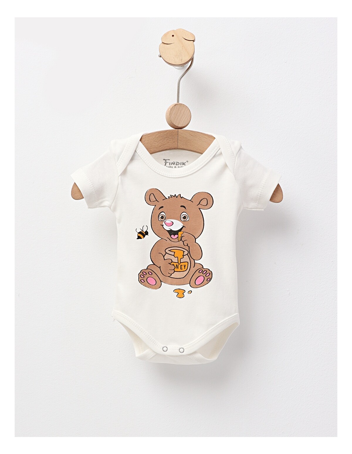 Body bebe, Honey Bear, model alb