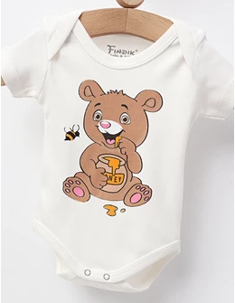 Body bebe, Honey Bear, model alb