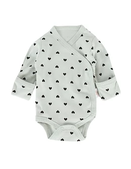 Body bebe, Inimioare mici, model verde