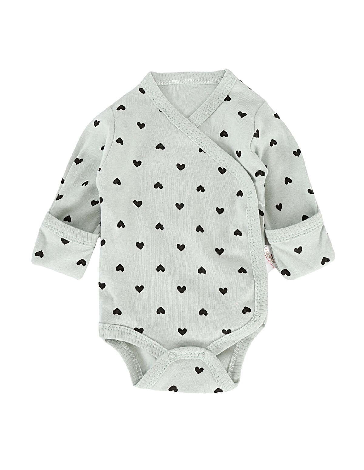 Body bebe, Inimioare mici, model verde