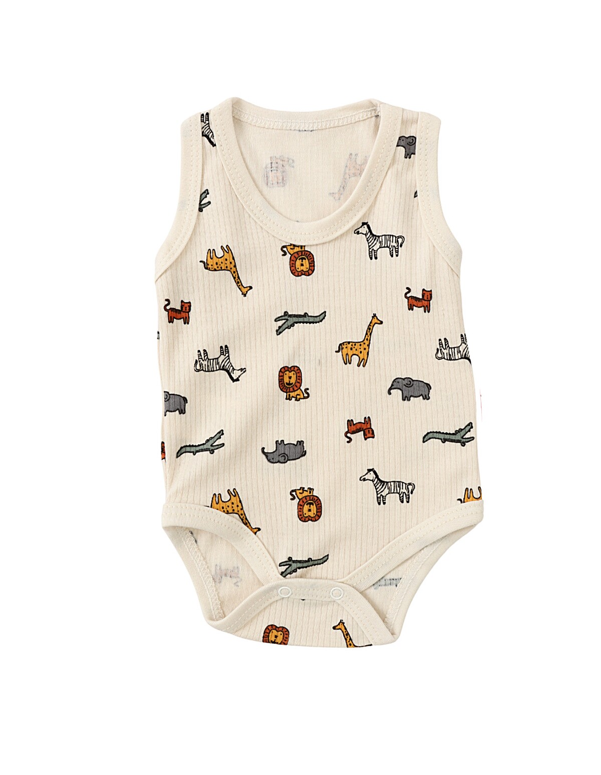 Body bebe, maiou Ace Trase cu Animalute crem
