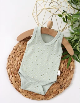 Body bebe, maiou Ace Trase cu Musetel verde