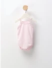 Body bebe, maiou bretele, simplu roz picture - 1