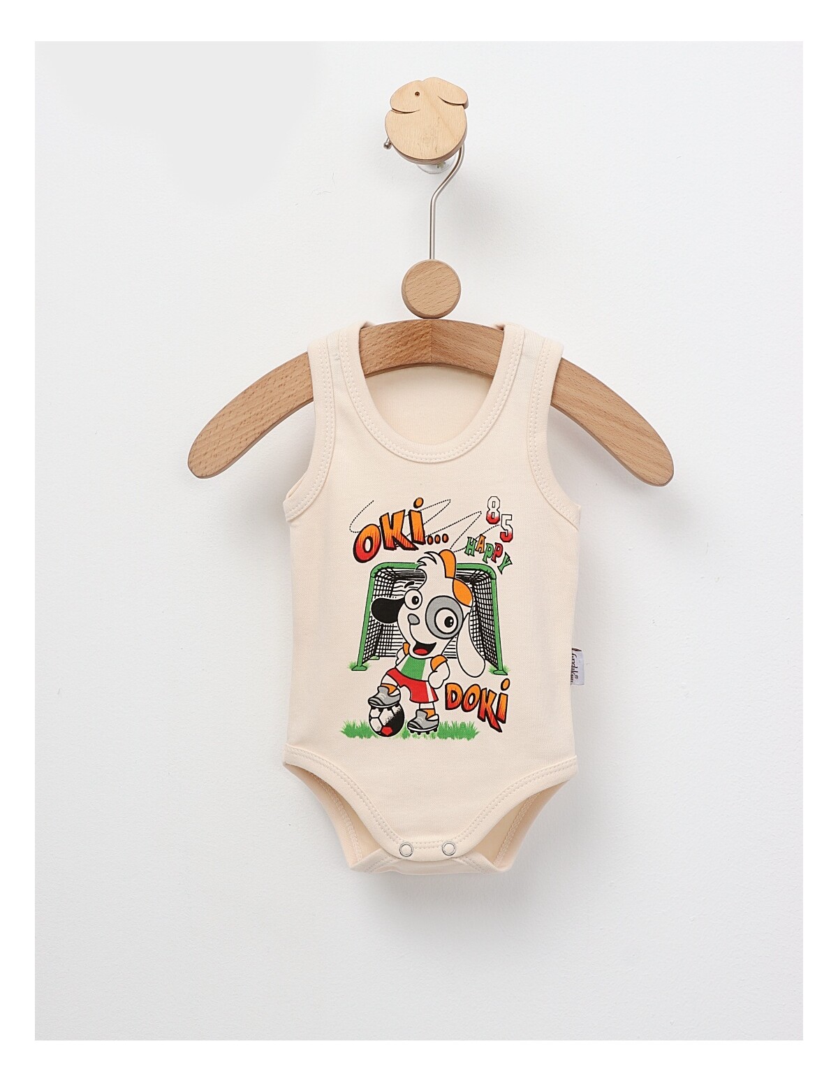 Body bebe, maiou Catelul Fotbalist, crem