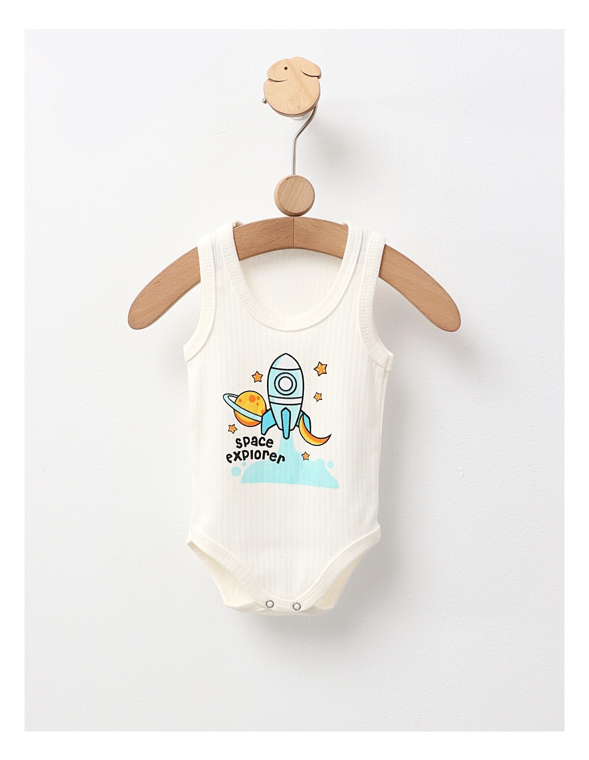 Body bebe, maiou Space Explorer, ecru