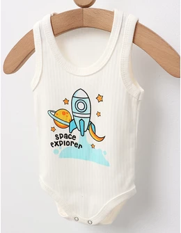 Body bebe, maiou Space Explorer, ecru