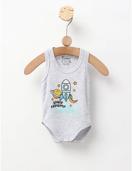 Body bebe, maiou Space Explorer, gri