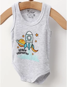 Body bebe, maiou Space Explorer, gri