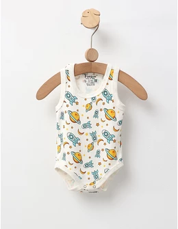 Body bebe, maiou Spacecrafts, ecru