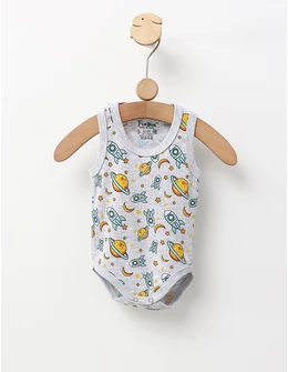 Body bebe, maiou Spacecrafts, gri