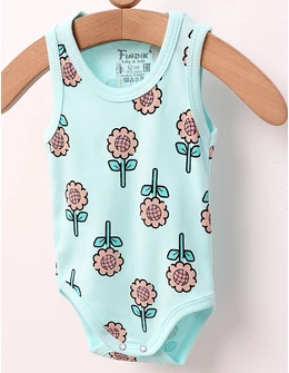 Body bebe, maiou Sun Flower, turcoaz