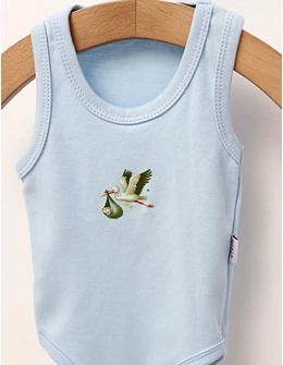 Body bebe, maiou Vine Barza, blue