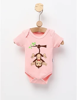Body bebe, Monkey, model roz