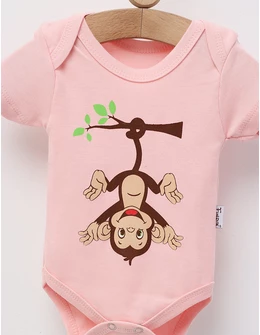 Body bebe, Monkey, model roz