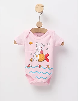 Body bebe, Ursulet si Pestisor, roz-deschis