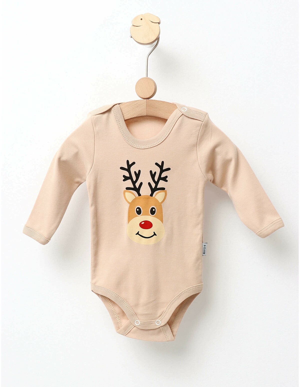 Body Craciun Ren Rudolf bej