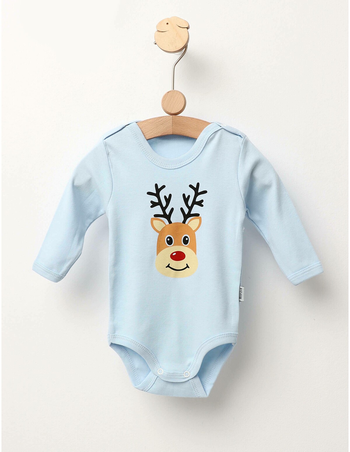 Body Craciun Ren Rudolf blue