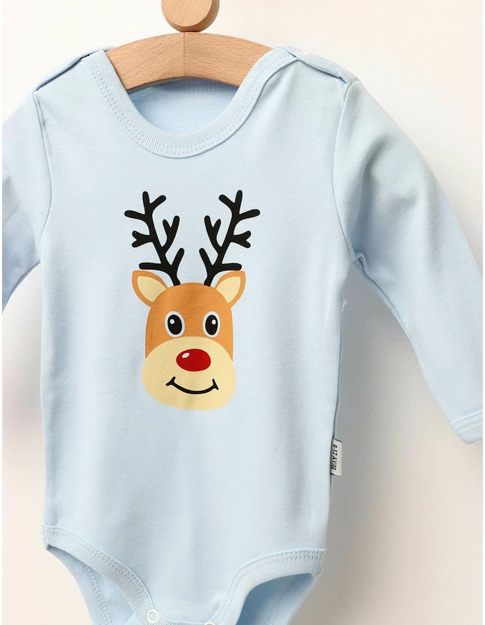 Body Craciun Ren Rudolf blue picture - 2
