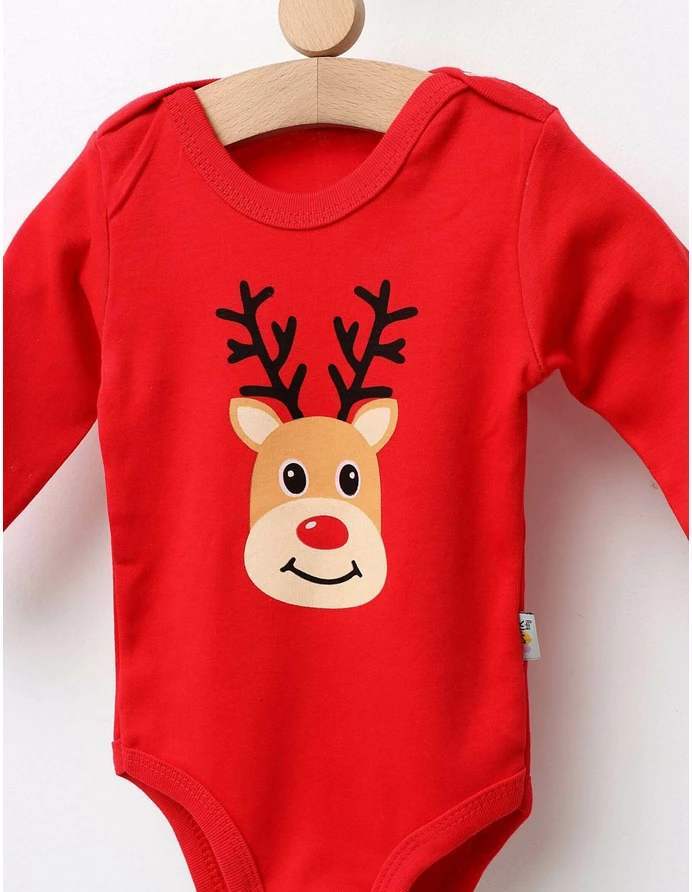 Body Craciun Ren Rudolf rosu picture - 2