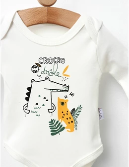 Body Crocro Drole model alb