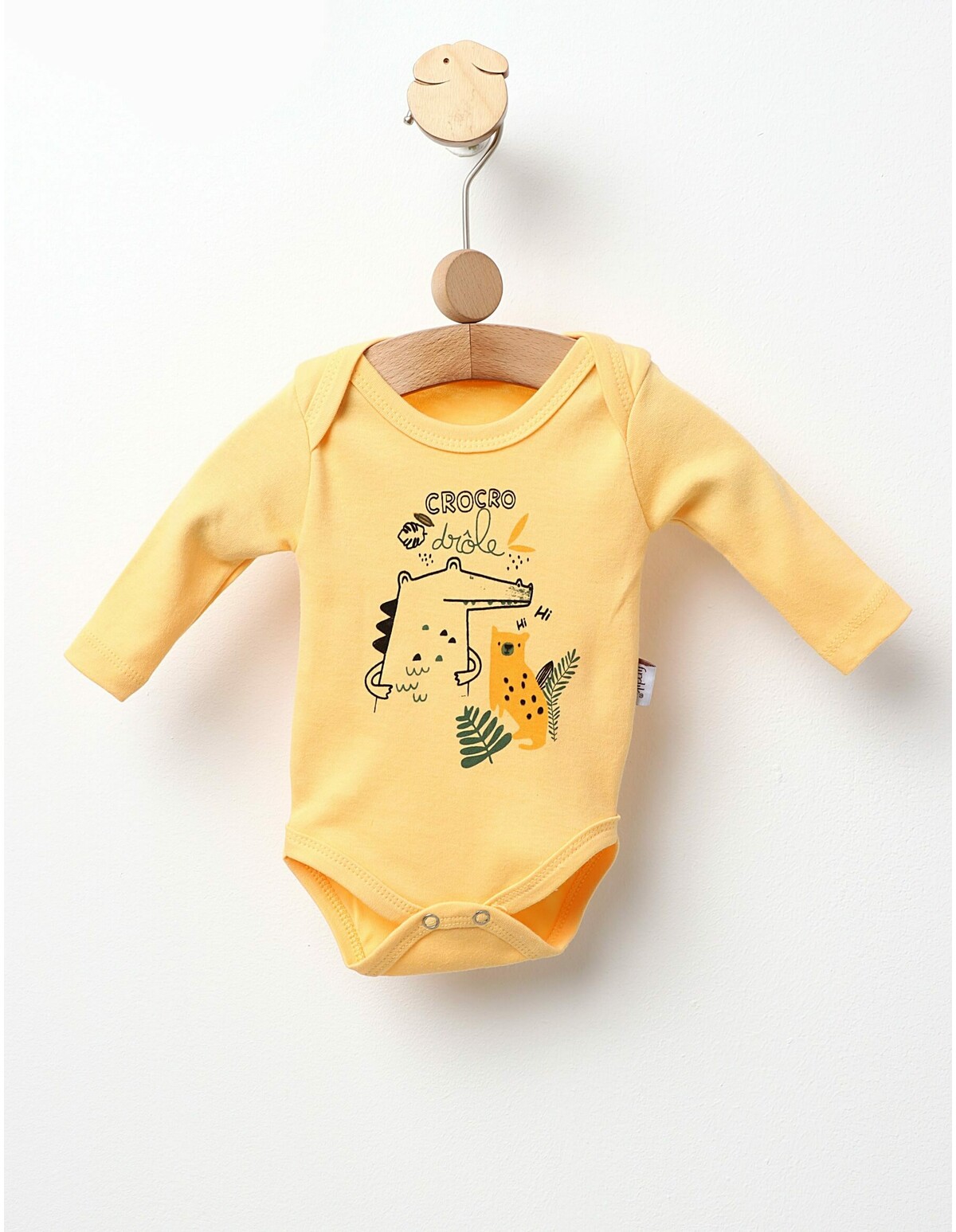 Body Crocro Drole model portocaliu