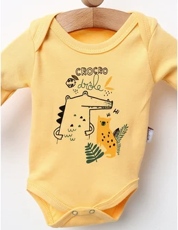 Body Crocro Drole model portocaliu