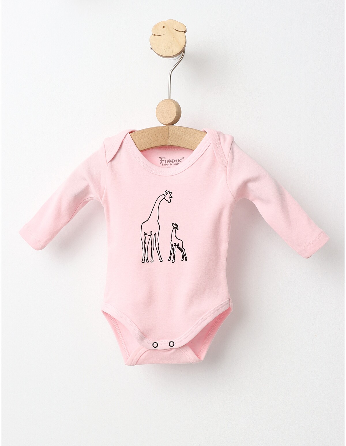 Body Girafe Mama si Fiica model roz