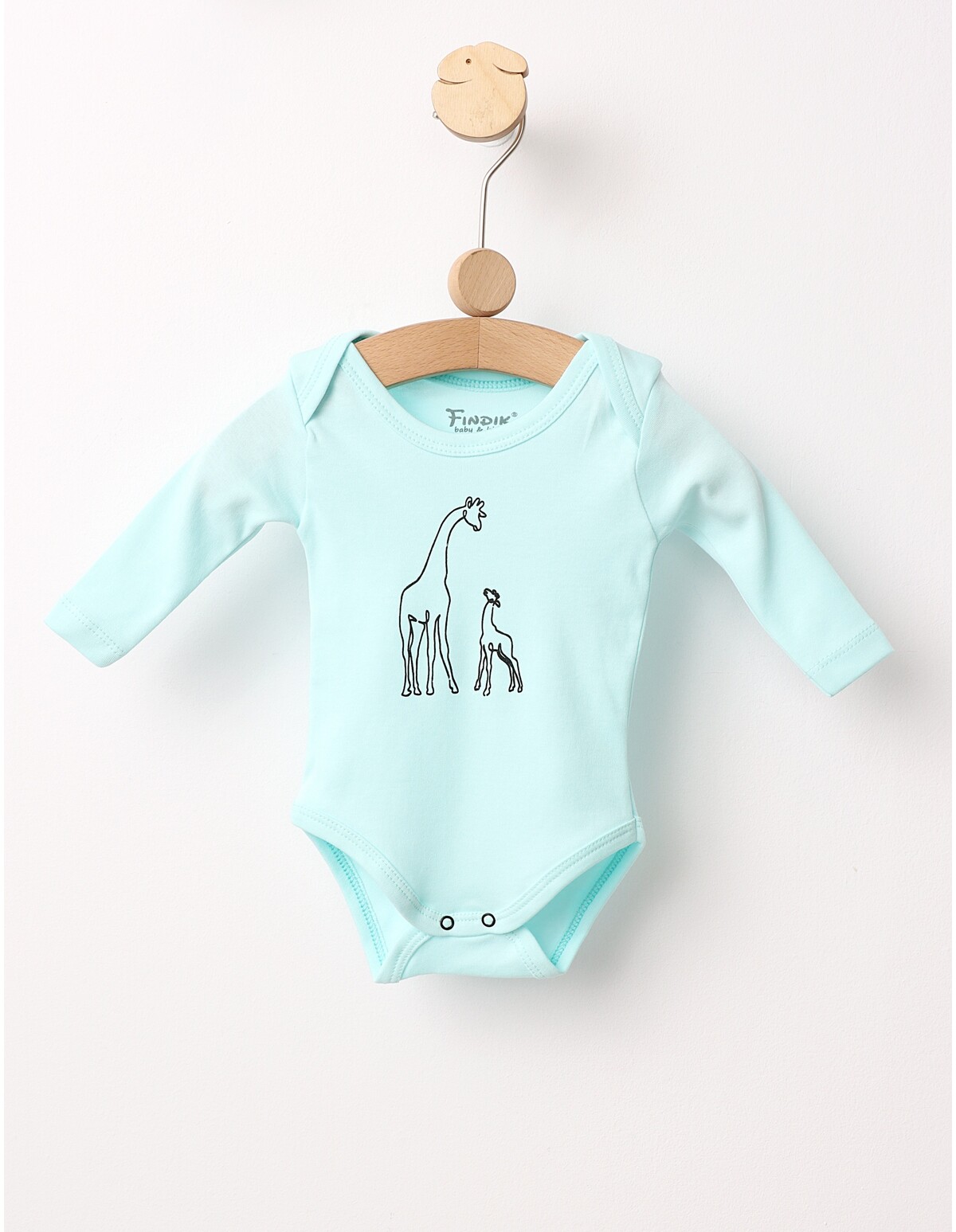 Body Girafe Mama si Fiica model verde
