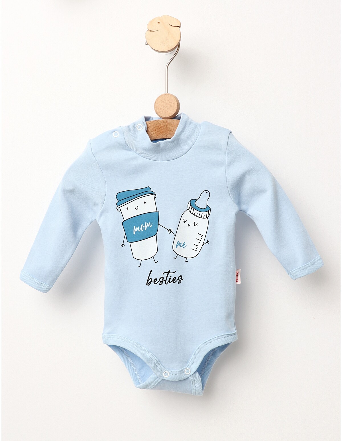 Body guler inalt BESTIES blue