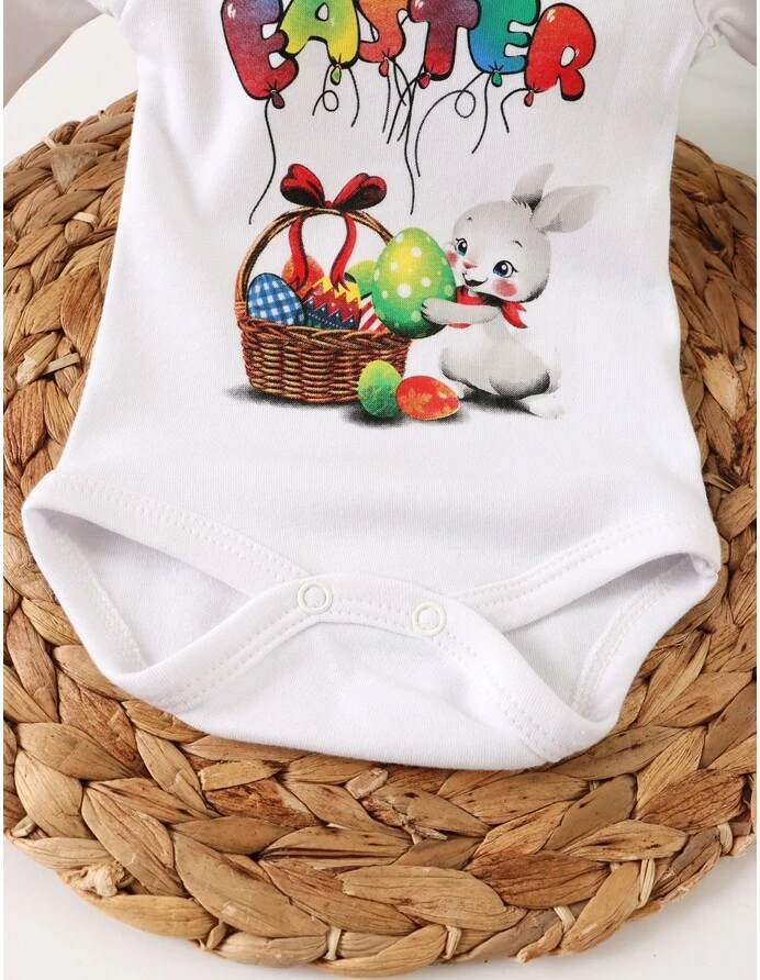 Body Happy Easter, Bunny, alb picture - 3