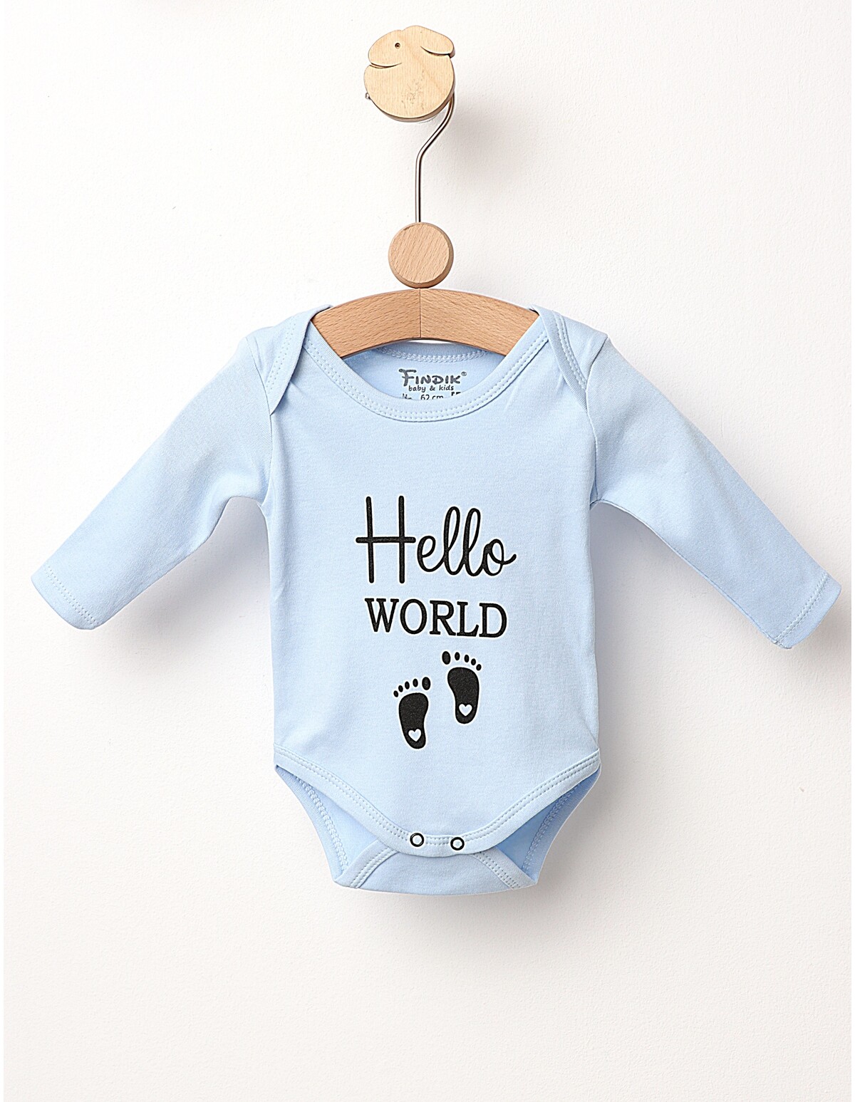 Body Hello World model blue