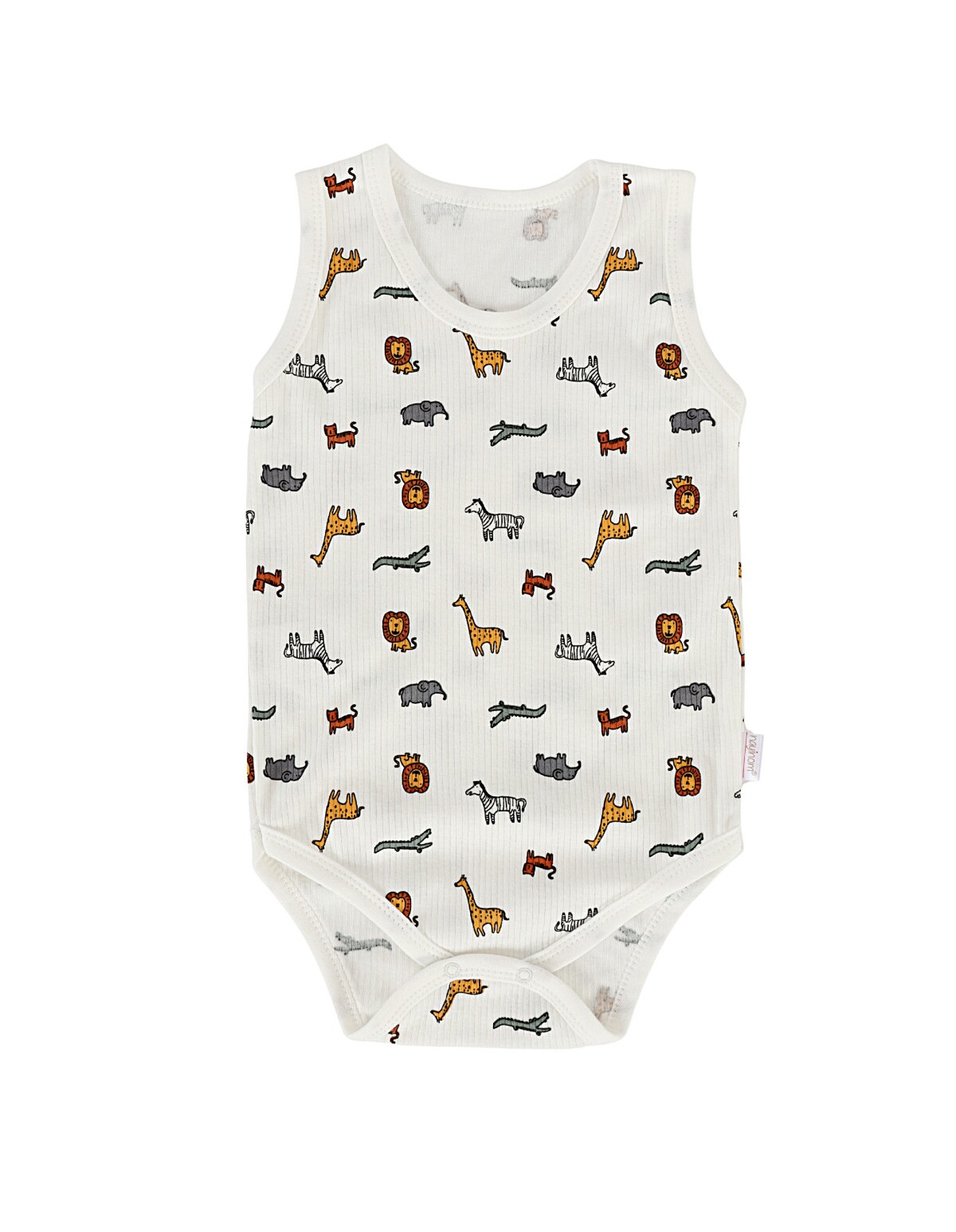 Body maiou Ace Trase cu Animalute alb