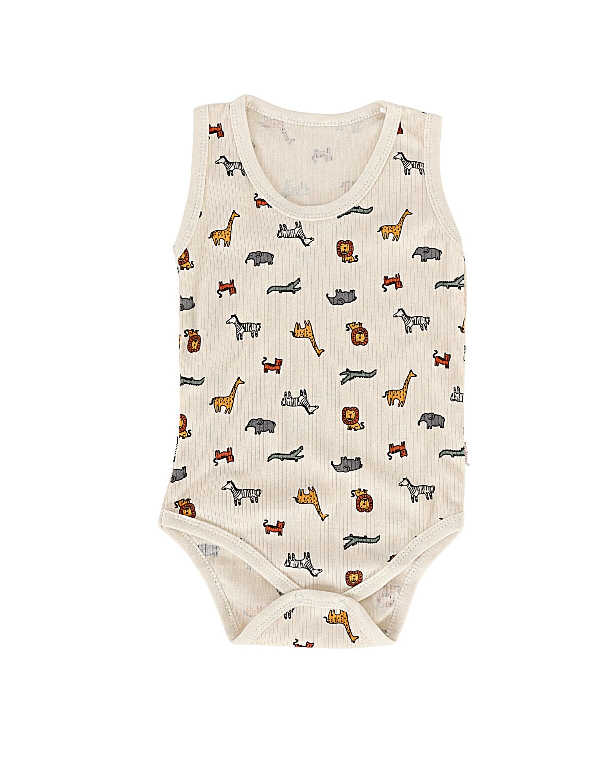 Body maiou Ace Trase cu Animalute crem