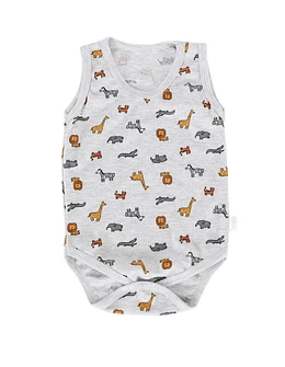 Body maiou Ace Trase cu Animalute gri