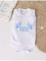 Body maiou Ingerasi si Rugaciune alb-bleu picture - 1