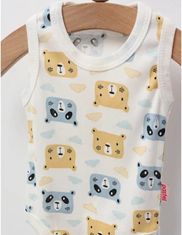 Body maiou petit bebe, Ursuleti alb