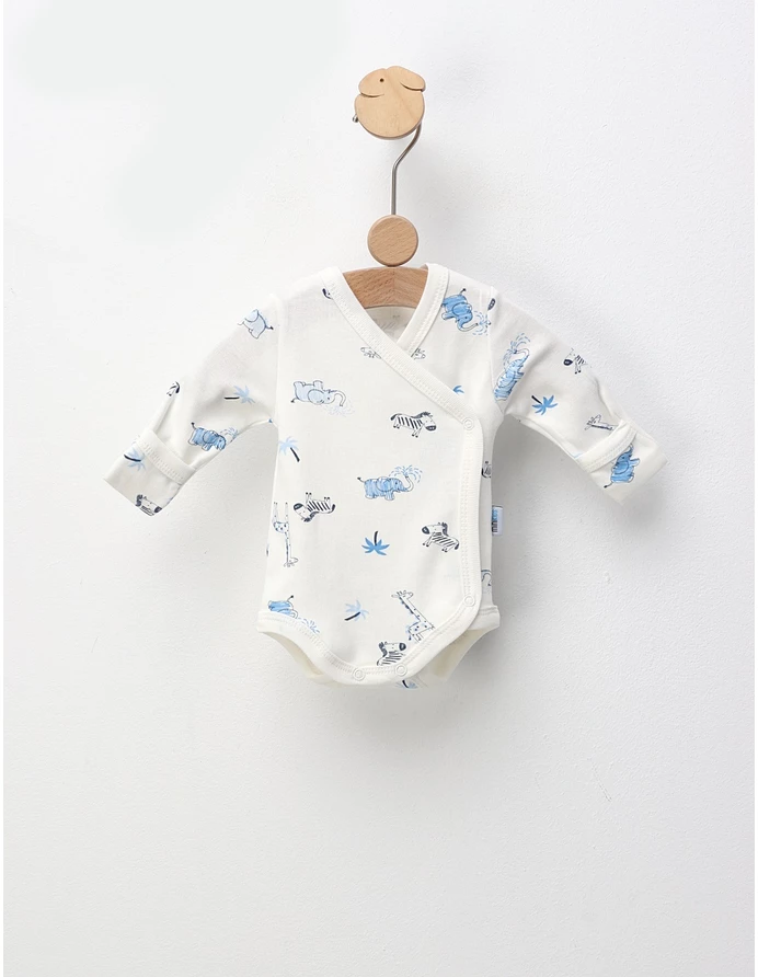 Body ML, Animalute de Savana, alb-blue picture - 2