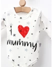 Body ML I Love Mummy, alb picture - 2