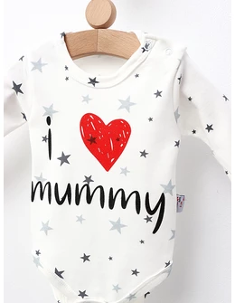 Body ML I Love Mummy, alb