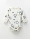 Body ML, Little One, alb-bleumarin picture - 1