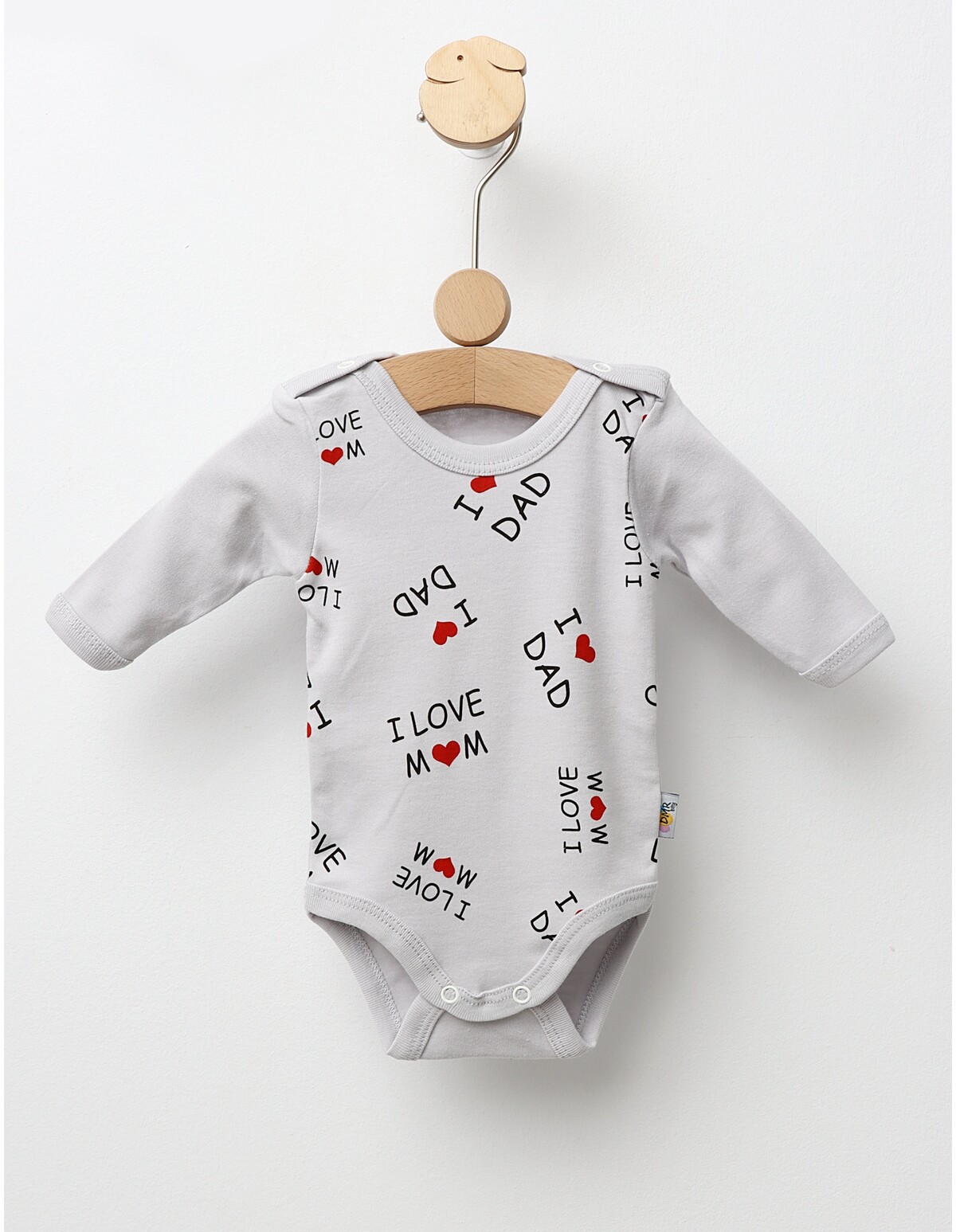 Body ML LOVE MoM & DaD model gri