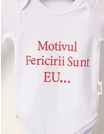 Body Motivul fericirii sunt eu alb-rosu picture - 2