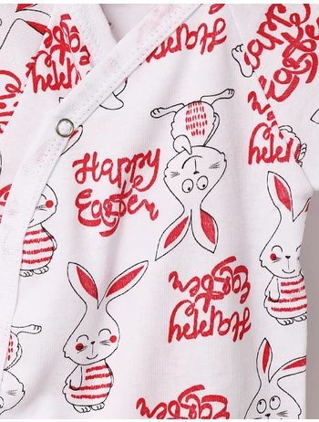 Body MS Romania Happy Bunny cu rosu picture - 2