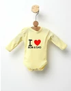 Body Romania I Love Mom And Dad galben picture - 1