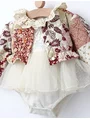Body stil rochita cu Jacheta Crop multicolor 4