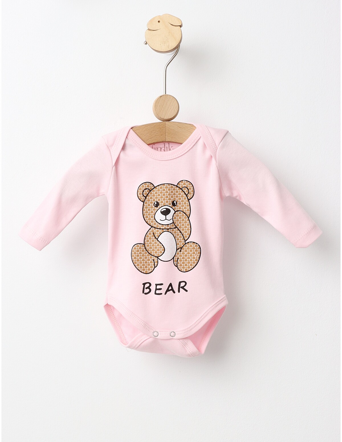 Body Ursul Teddy model roz