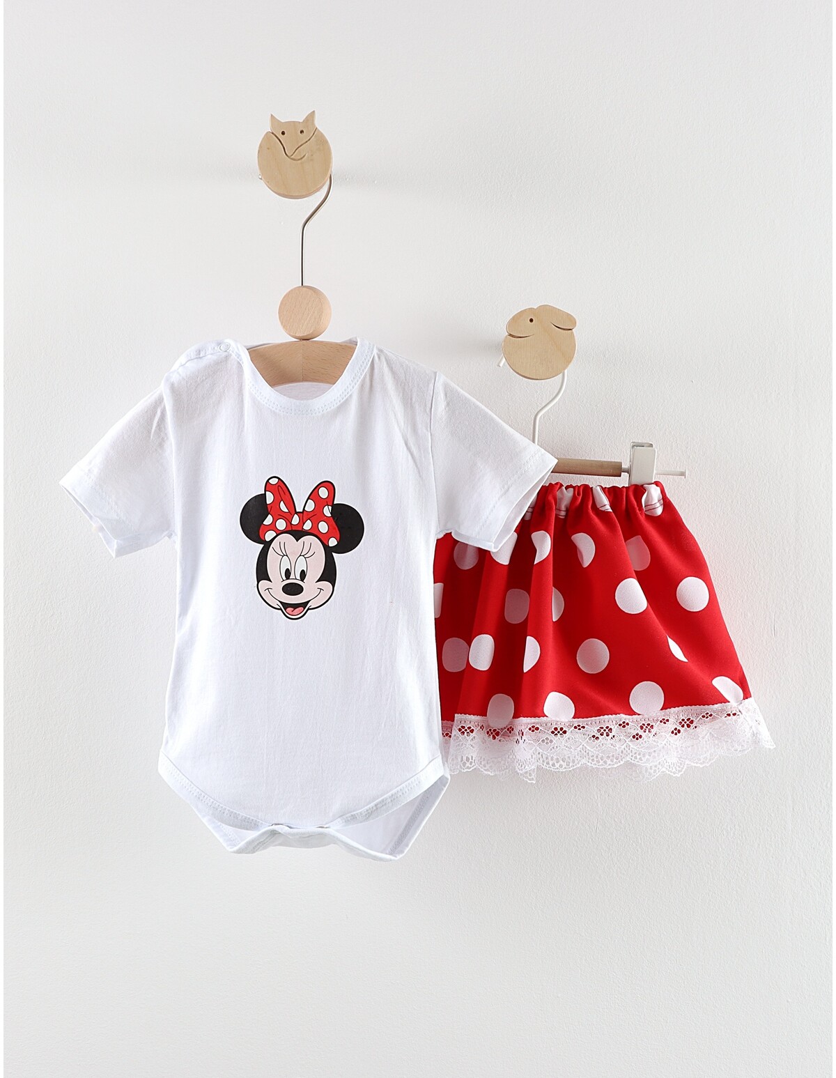 Body+fustita Minnie Mix rosu