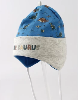 Caciulita copii, CUTE SAURUS, albastru-gri