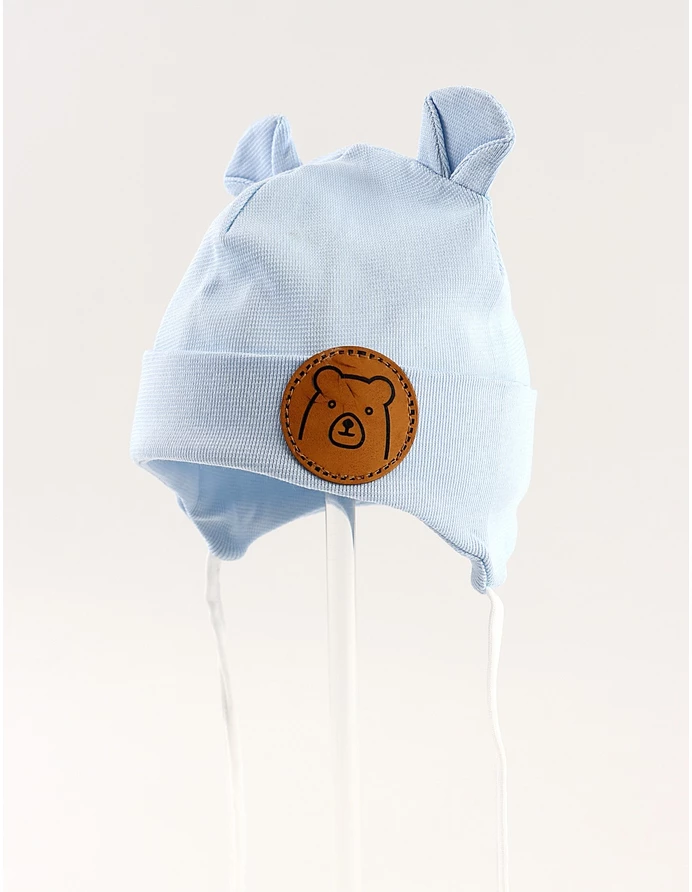 Caciulita copii, Urs-urechiuse, model bleu picture - 2