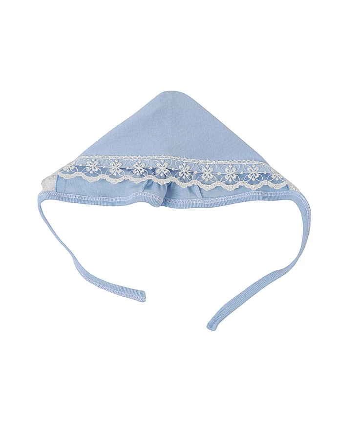 Caciulita cu dantela Izza, blue picture - 3